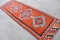 Vintage Turkish Runner Rug 2.9 x 9.1 ft