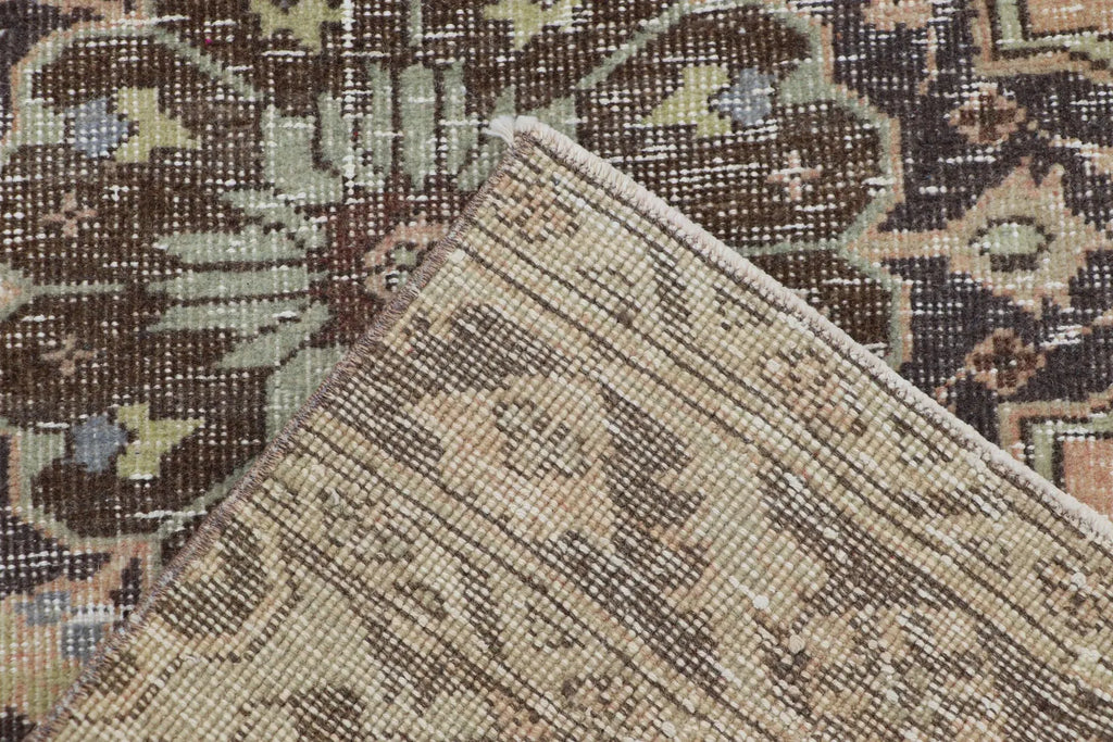 Vintage Turkish Runner Rug 2.7 x 12 ft