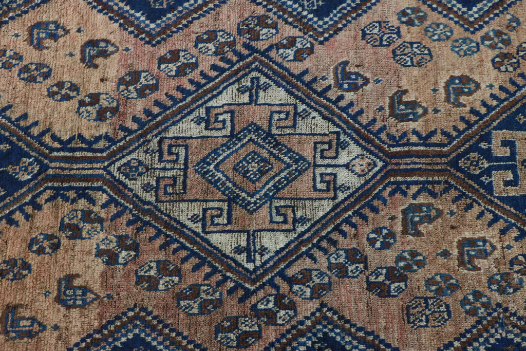 Vintage Persian Accent Area Rug  2.9 x 4.8 ft