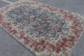 XL Vintage Turkish Accent Area Rug 6.6 x 10.7 ft
