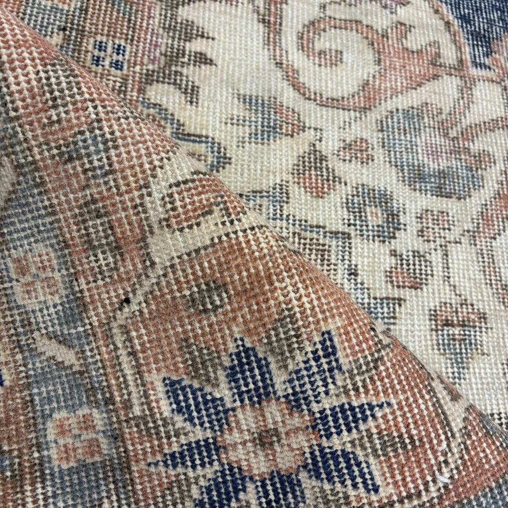 XL Vintage Turkish Accent Area Rug 6.7 x 10.6 ft