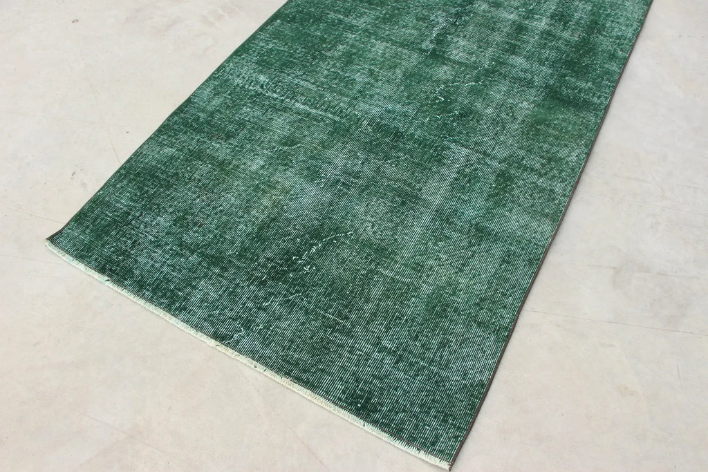Vintage Turkish Accent Area rug 3.6 x 6.5 ft