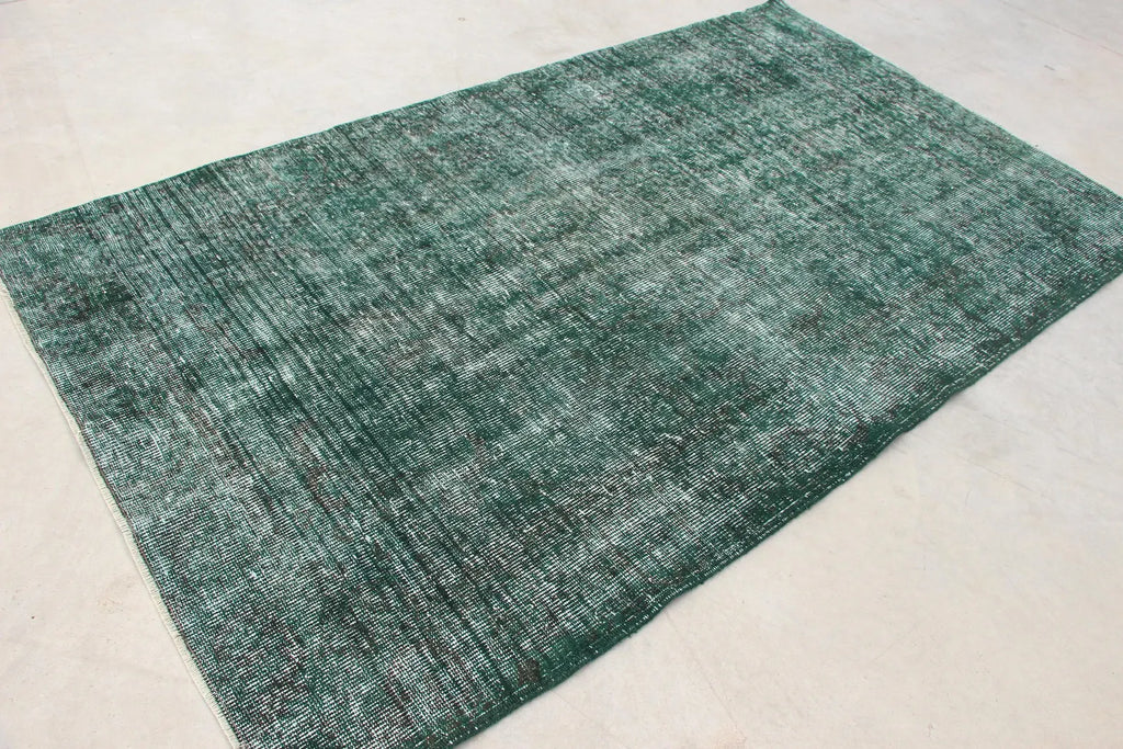 XL Vintage Turkish Accent Area rug 5 x 8.4 ft