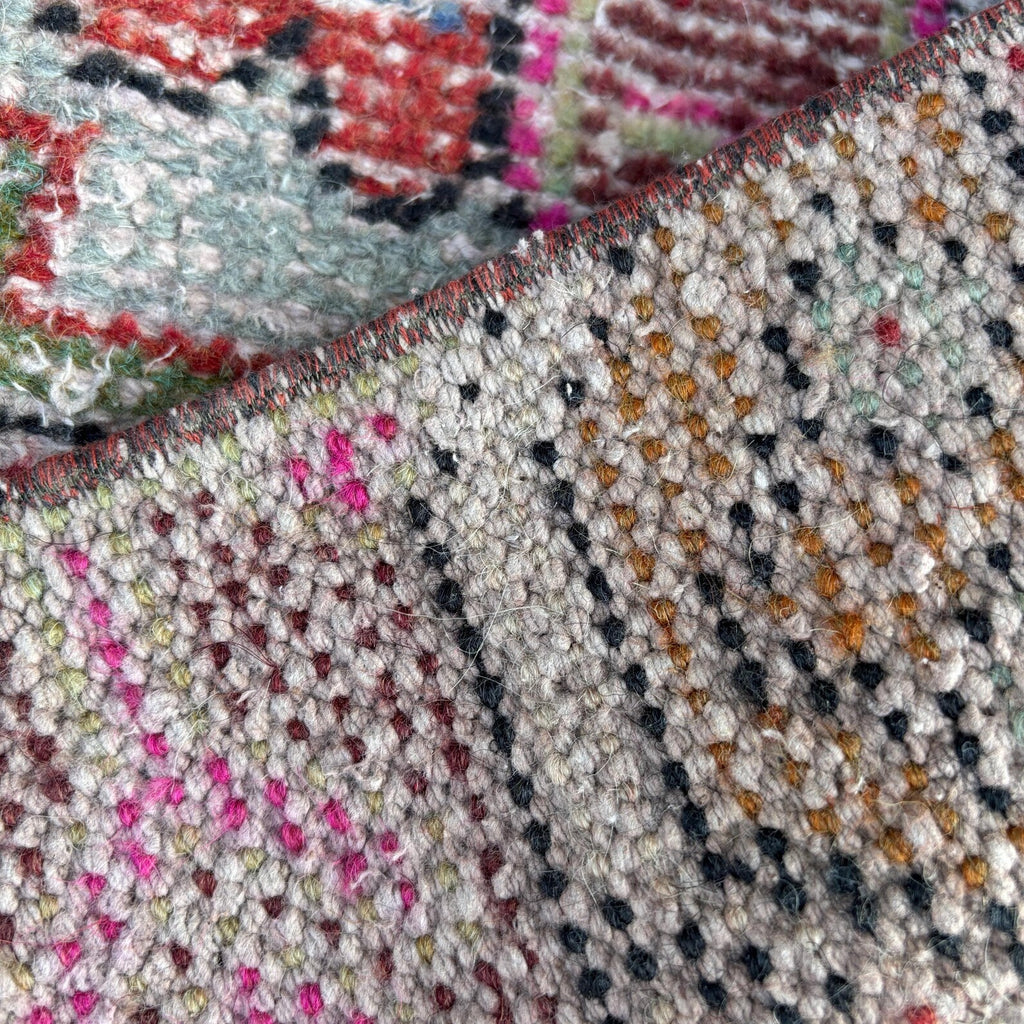 Vintage Turkish Mini Rug 1.4 x 3 ft