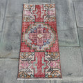 Vintage Turkish Mini Rug 1.4 x 3 ft