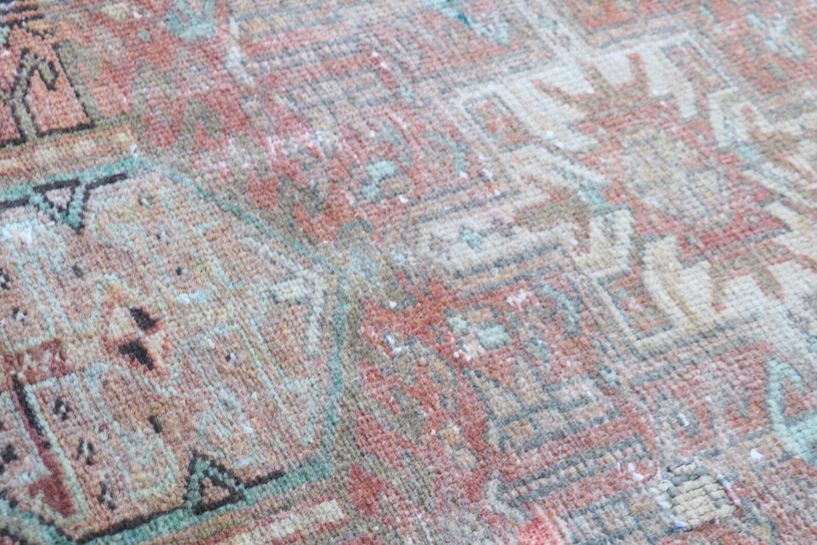 Vintage Persian Runner Rug 2.1 x 4.9 ft
