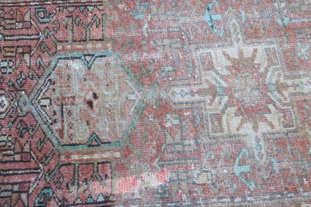 Vintage Persian Runner Rug 2.1 x 4.9 ft