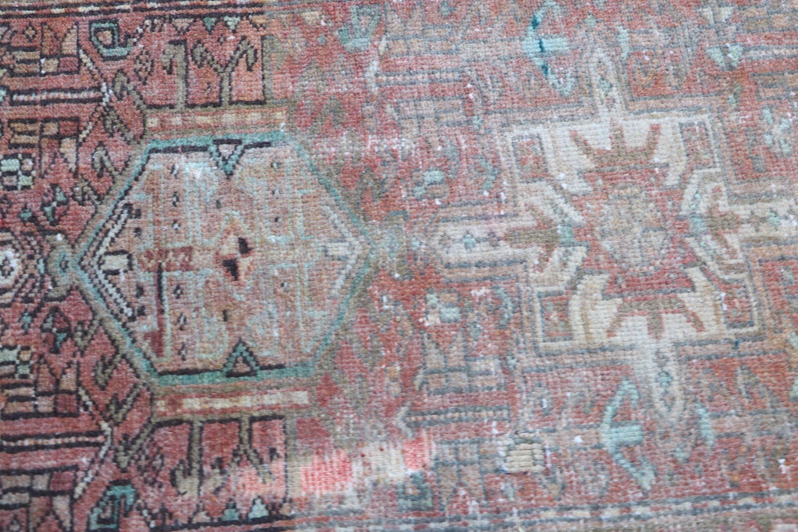 Vintage Persian Runner Rug 2.1 x 4.9 ft