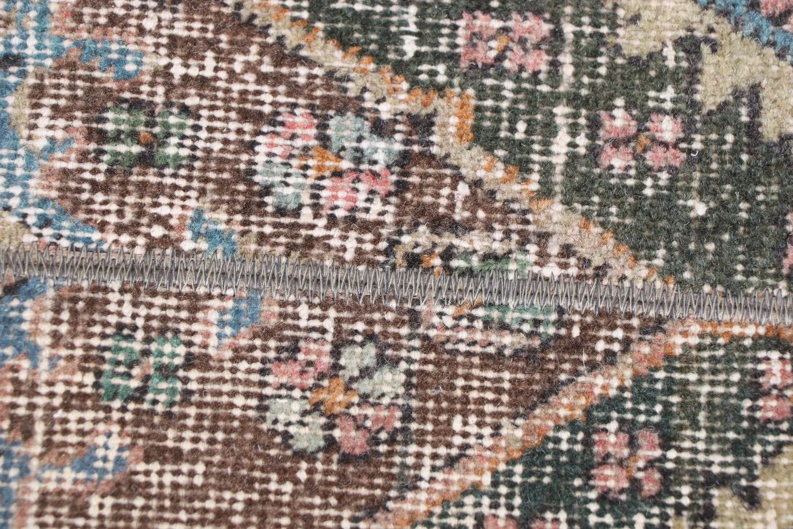 Vintage Turkish Runner Rug 1.9 x 4.7 ft