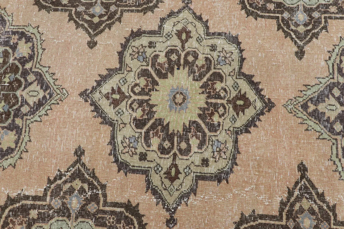 Vintage Turkish Runner Rug 2.7 x 12 ft
