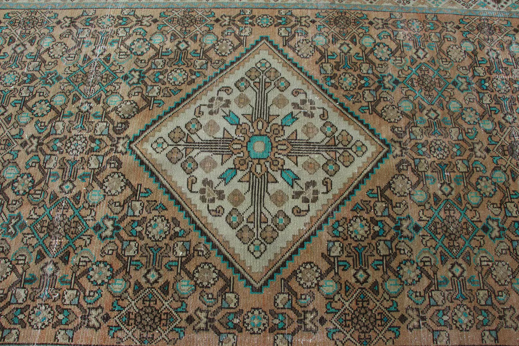 XL Vintage Persian Accent Area Rug 5.1 x 10 ft