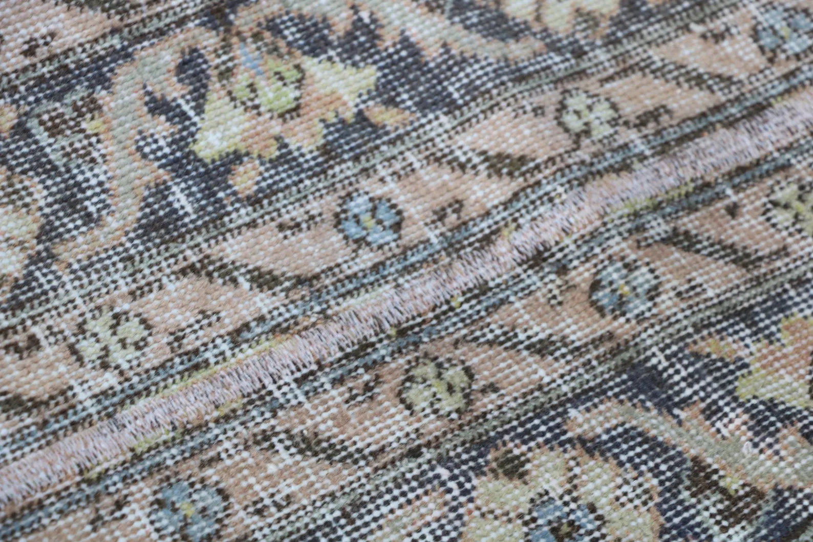 Vintage Turkish Runner Rug 1.5 x 4.2 ft