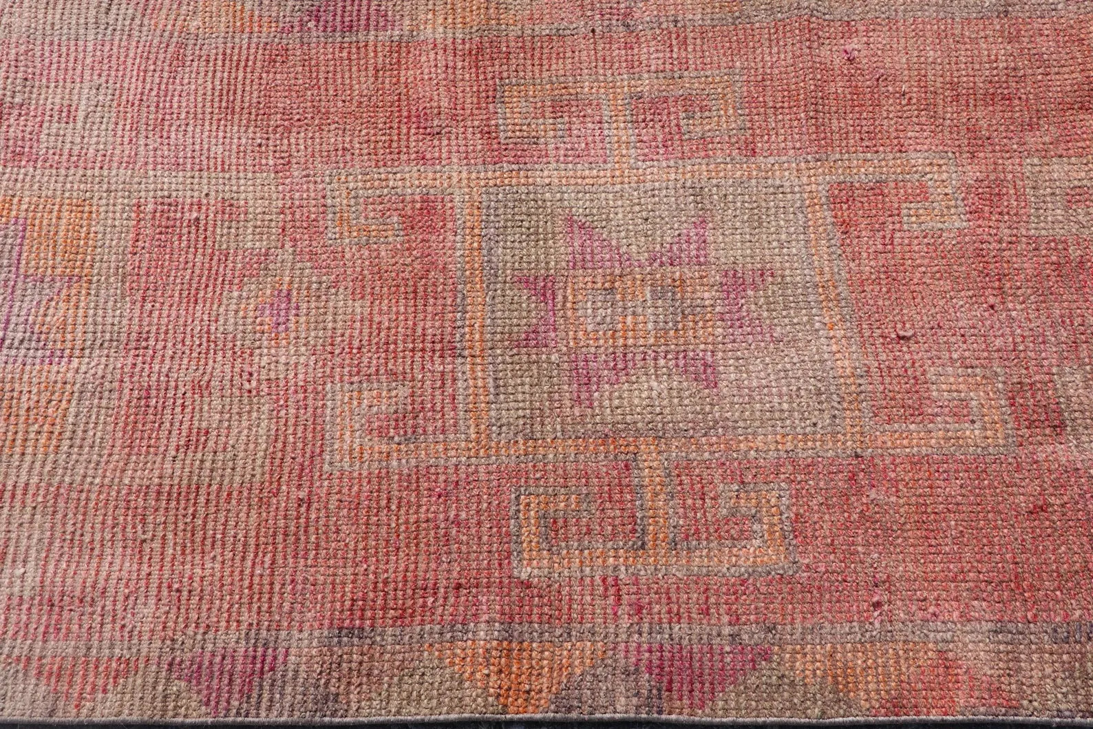 Vintage Turkish Runner Rug 2.9 x 8.5 ft