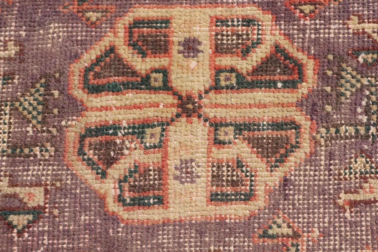 Vintage Turkish Runner Rug 2.9 x 8.3 ft