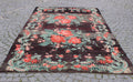 XL Vintage Turkish Accent Area Rug 6.2 x 10.6 ft