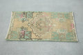 Vintage Turkish Mini Rug 1.5 x 2.7 ft