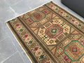 Vintage Turkish Accent Area rug 3.3 x 5.1 ft