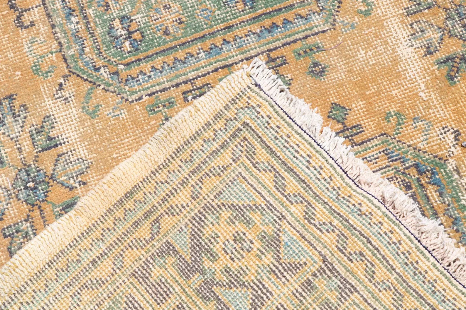 Vintage Persian Accent Area Rug 4.5 x 11.7 ft