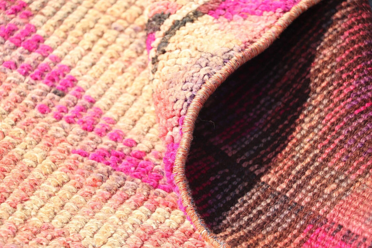 Vintage Turkish Runner Rug 2.6 x 10 ft