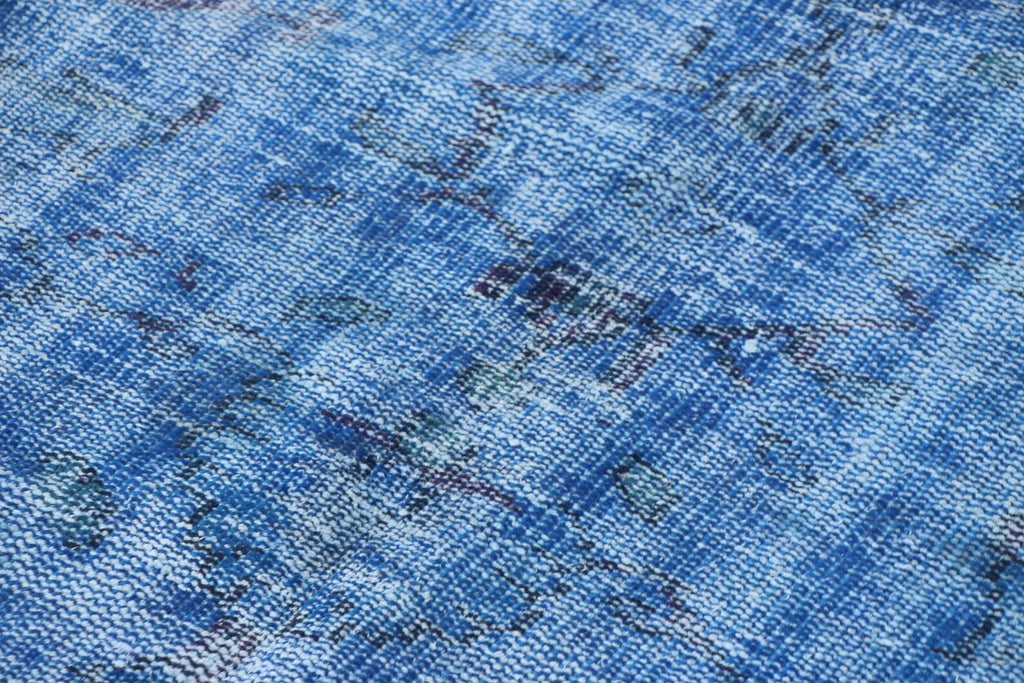 Vintage Turkish Accent Area rug 5.3 x 8.6 ft