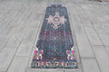 Vintage Persian Runner Rug 2.6 x 10.9 ft