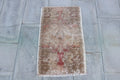Vintage Turkish Mini Rug 1.6 x 2.7 ft