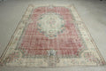 XL Vintage Turkish Accent Area Rug 6.2 x 9.1 ft