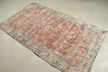 Vintage Turkish Accent Area rug 3.7 x 6.7 ft