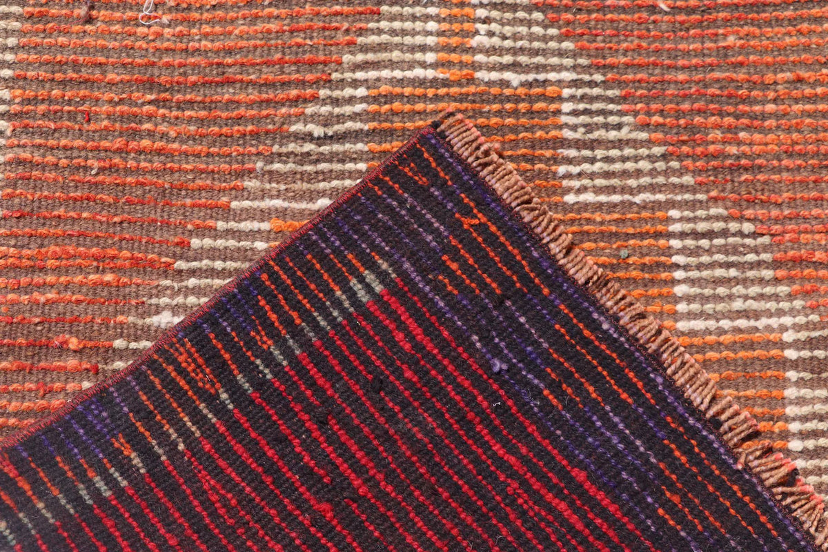 Vintage Turkish Runner Rug 2.7 x 9.9 ft