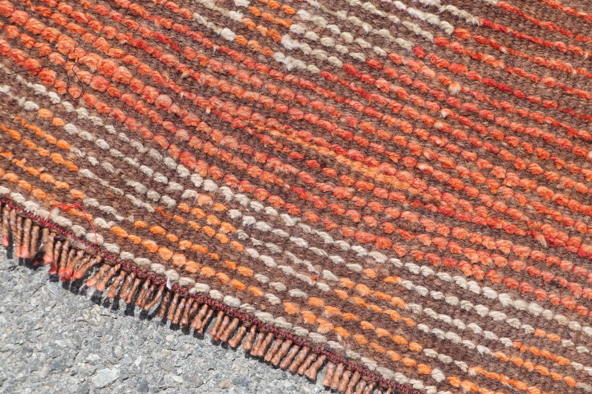 Vintage Turkish Runner Rug 2.7 x 9.9 ft