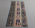 Vintage Turkish Runner Rug 2.4 x 5 ft