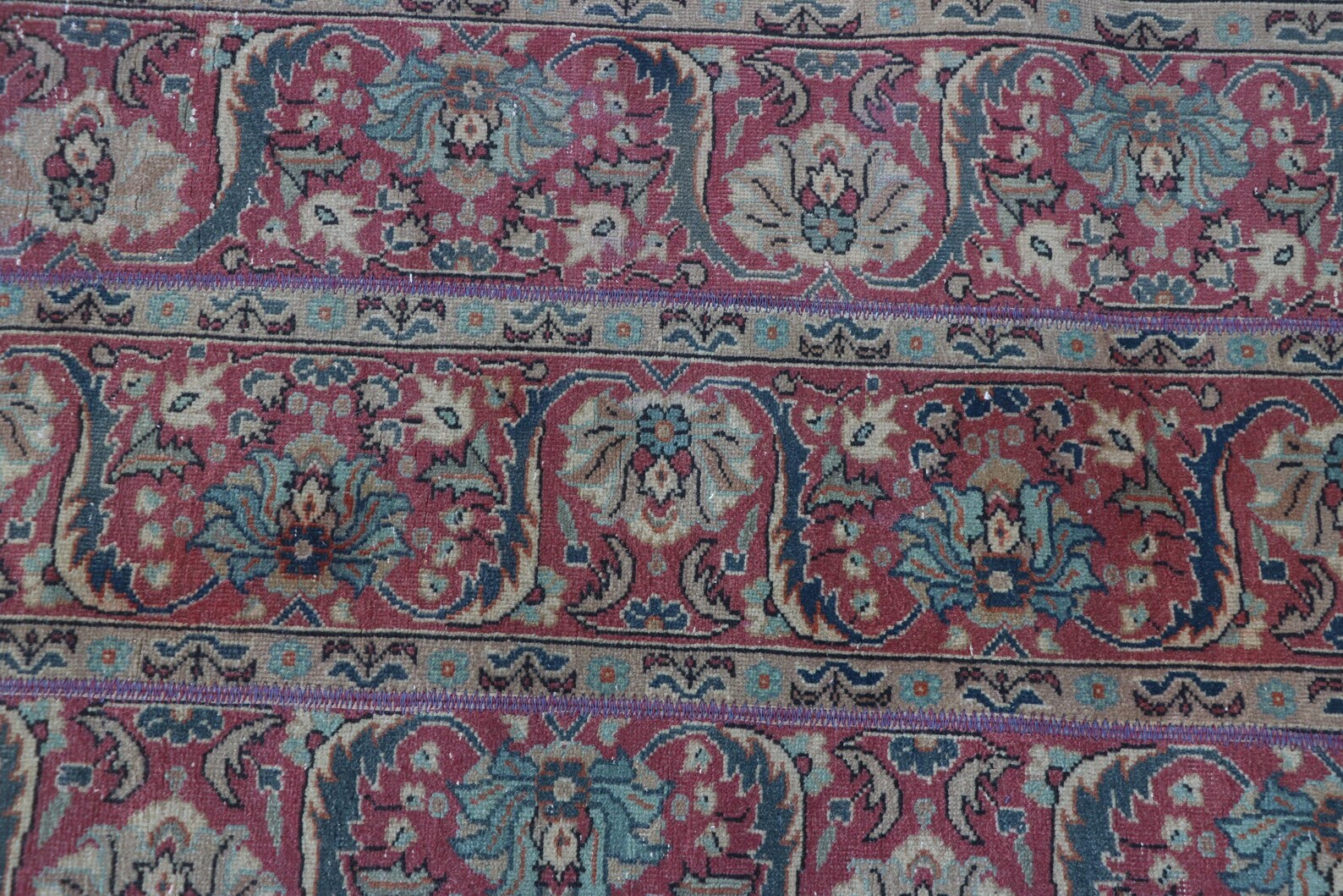 Vintage Turkish Accent Area rug 2.3 x 4 ft