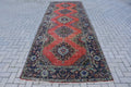 XL Vintage Turkish Accent Area rug 4.8 x 13.7 ft