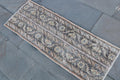 Vintage Turkish Runner Rug 1.5 x 4.2 ft