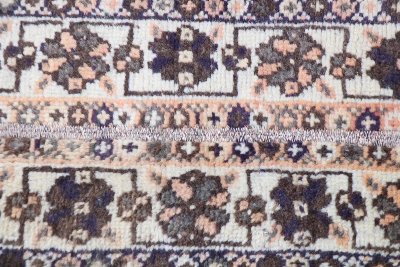 Vintage Turkish Runner Rug 1.4 x 4.3 ft