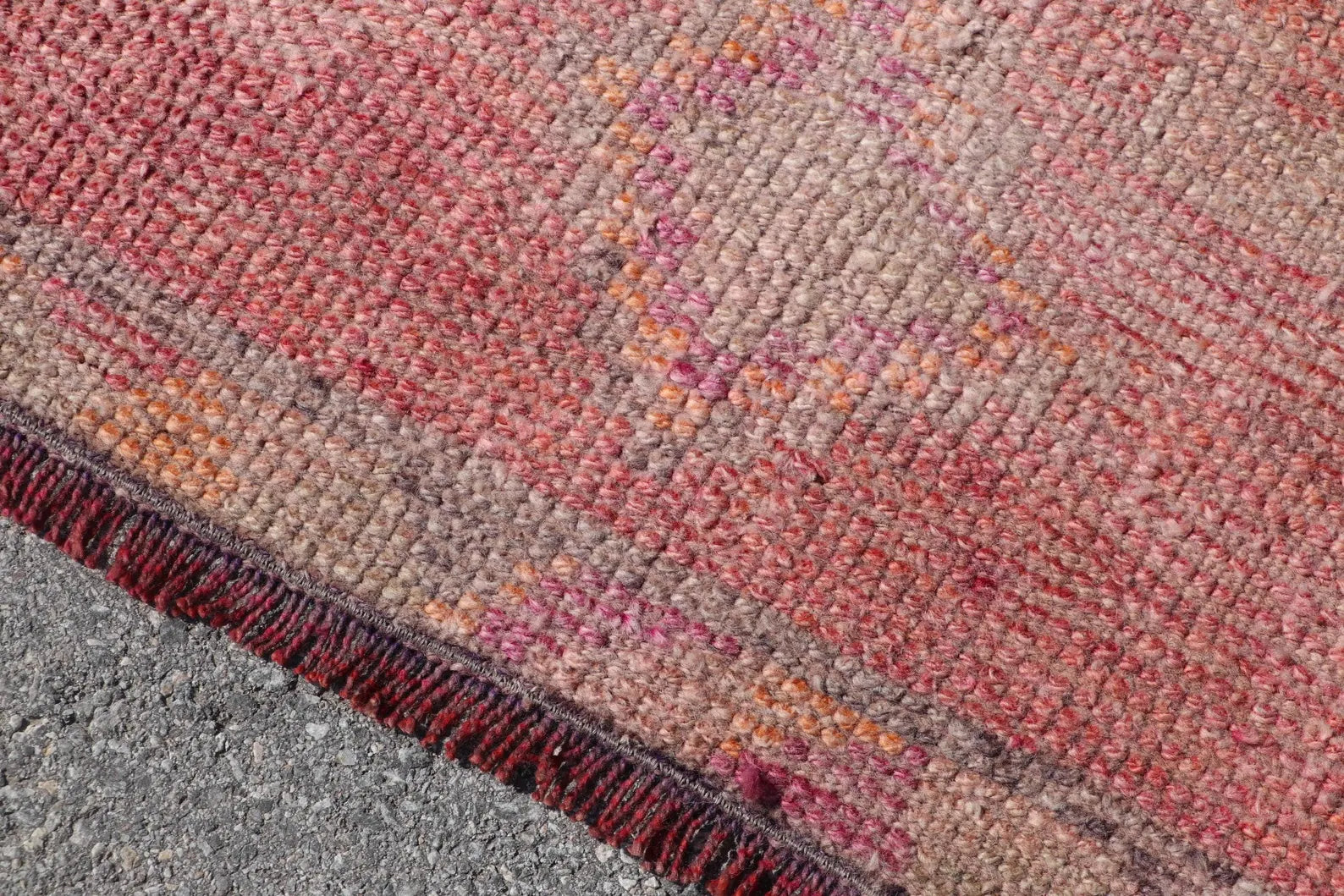 Vintage Turkish Runner Rug 2.9 x 8.5 ft