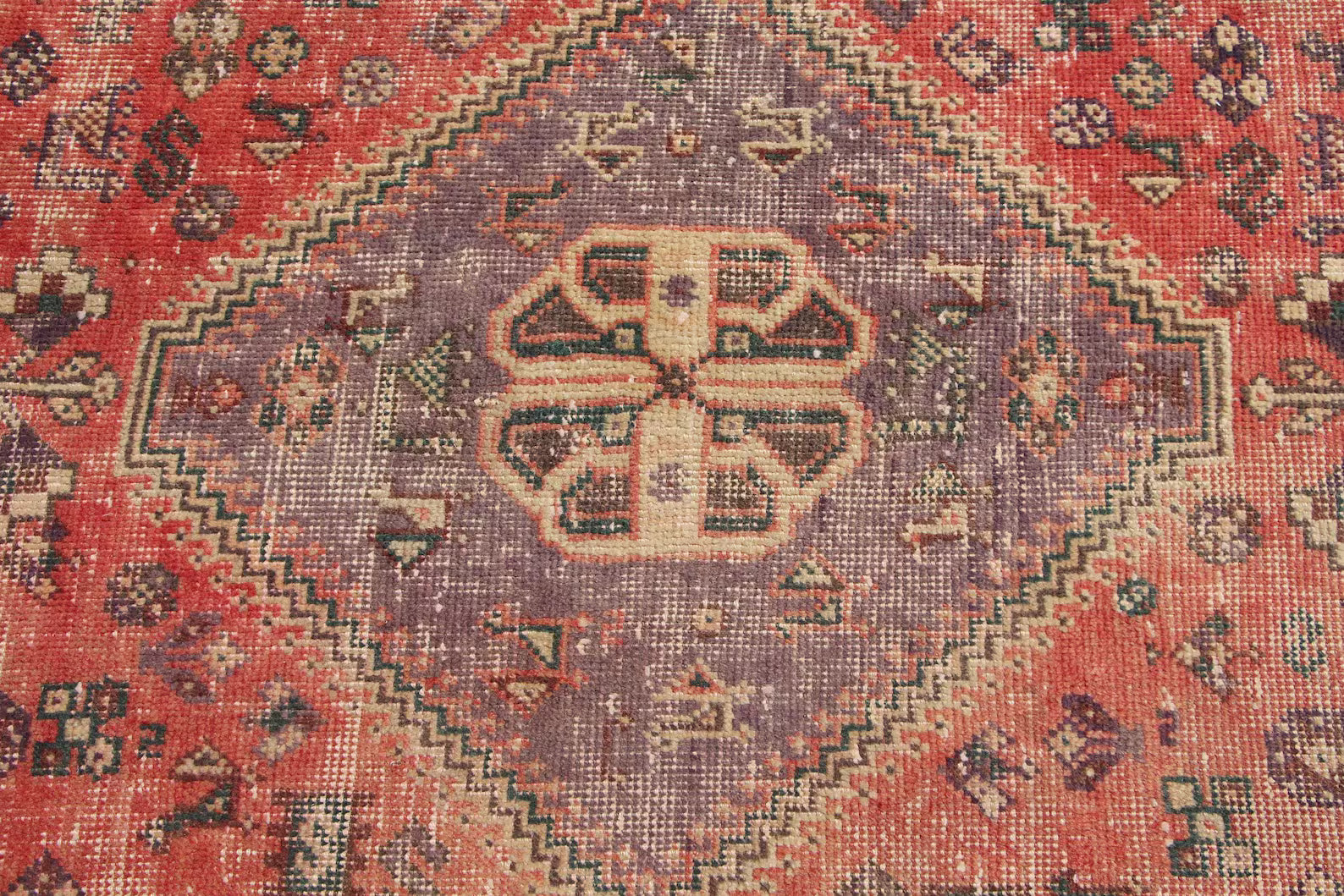Vintage Turkish Runner Rug 2.9 x 8.3 ft