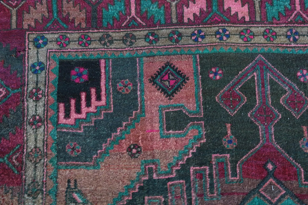 XL Vintage Persian Runner Rug 4.9 x 11.2 ft
