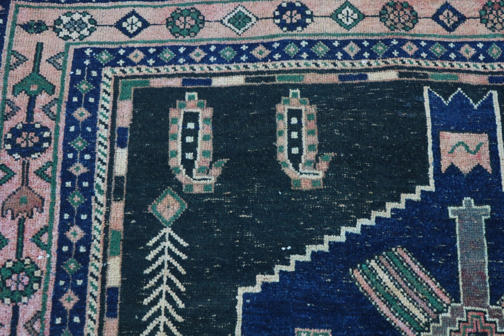 XL Vintage Persian Runner Rug 4.7 x 10.3 ft