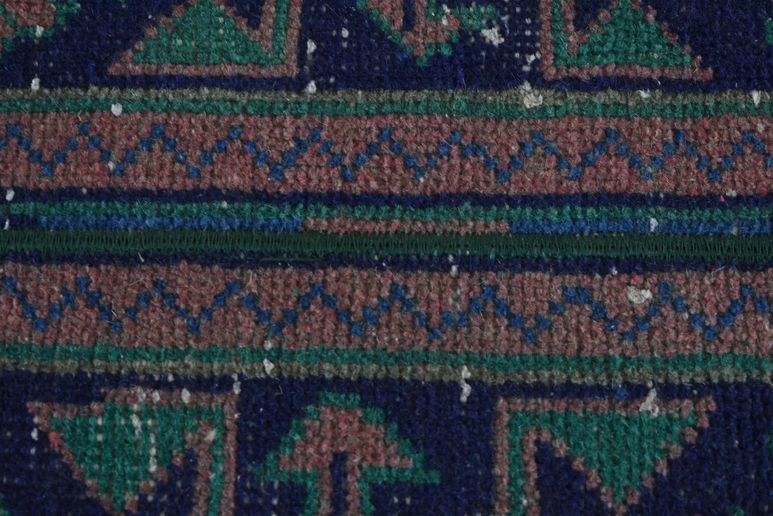 Vintage Turkish Runner Rug 1.7 x 9.4 ft