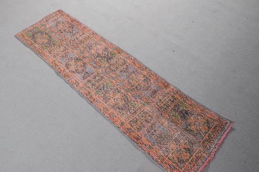 Vintage Turkish Runner Rug 1.5 x 5.5 ft