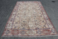 XL Vintage Turkish Accent Area Rug 6.1 x 9.9 ft