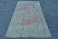 Vintage Turkish Accent Area rug 4.5 x 8 ft