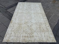 XL Vintage Turkish Accent Area Rug 5.2 x 8.8 ft