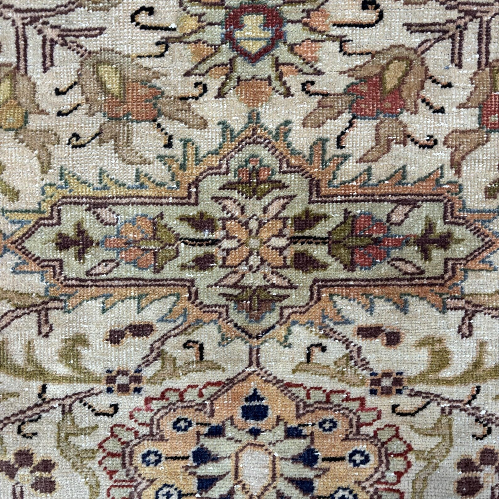XL Vintage Persian Accent Area Rug 6.3 x 10 ft