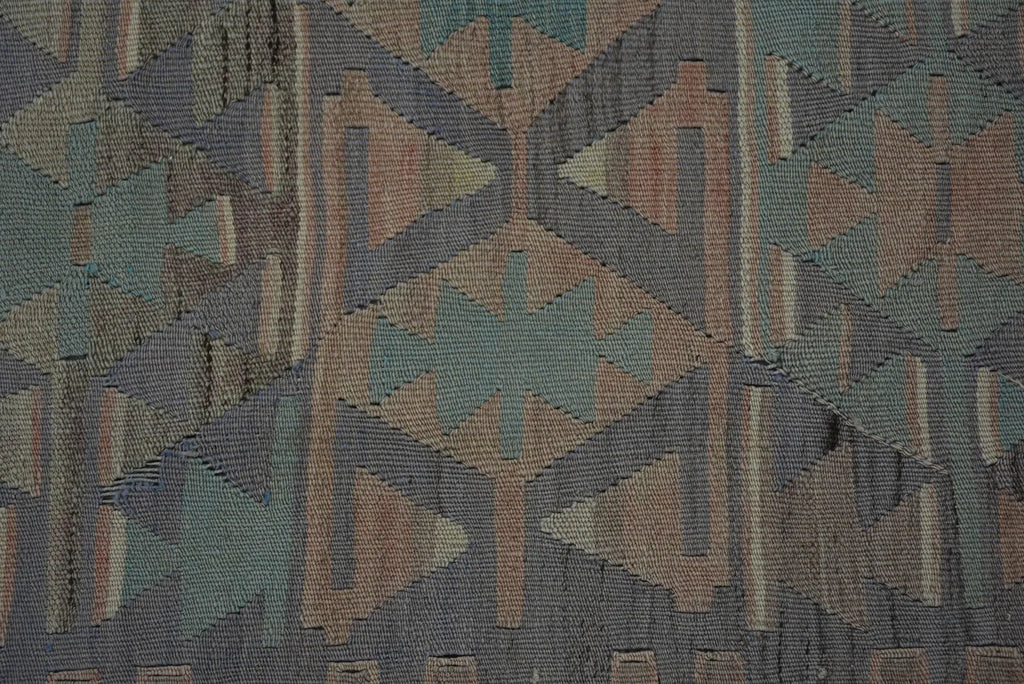 XL Vintage Turkish Accent Area rug 4.8 x 9.4 ft