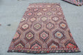 XL Vintage Turkish Accent Area Rug 5.2 x 9.4 ft