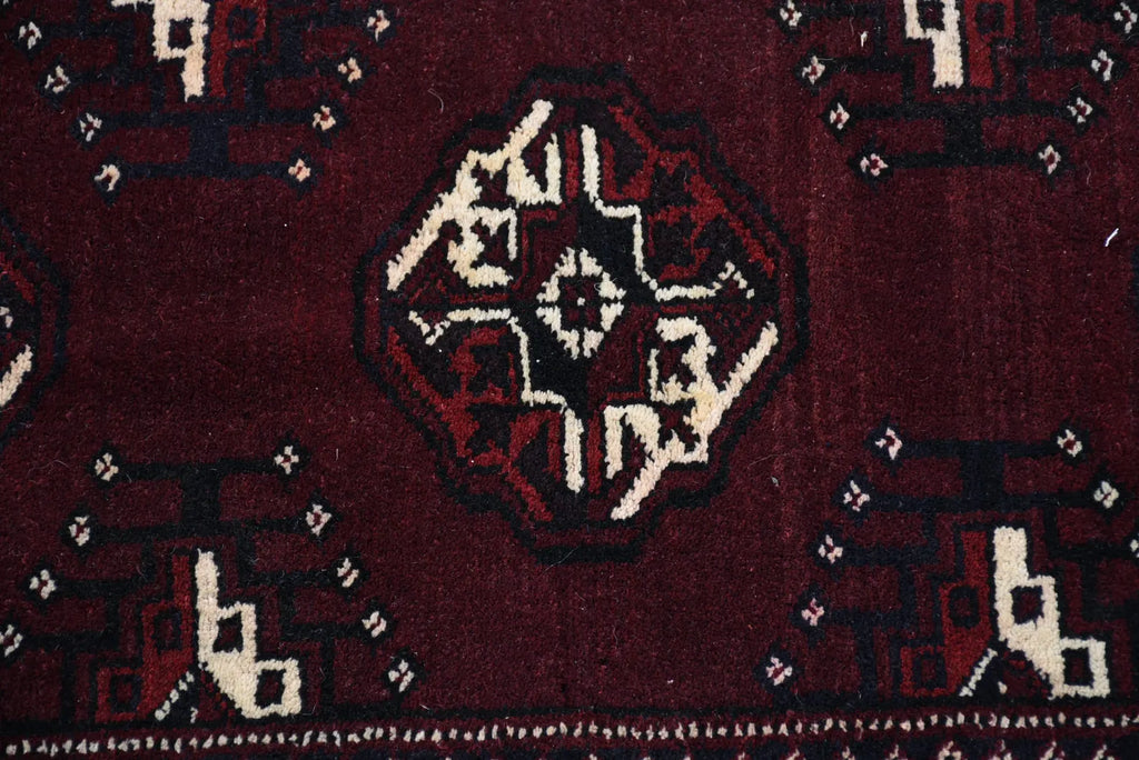 XL Vintage Bokhara Accent Area rug 6.6 x 11.7 ft