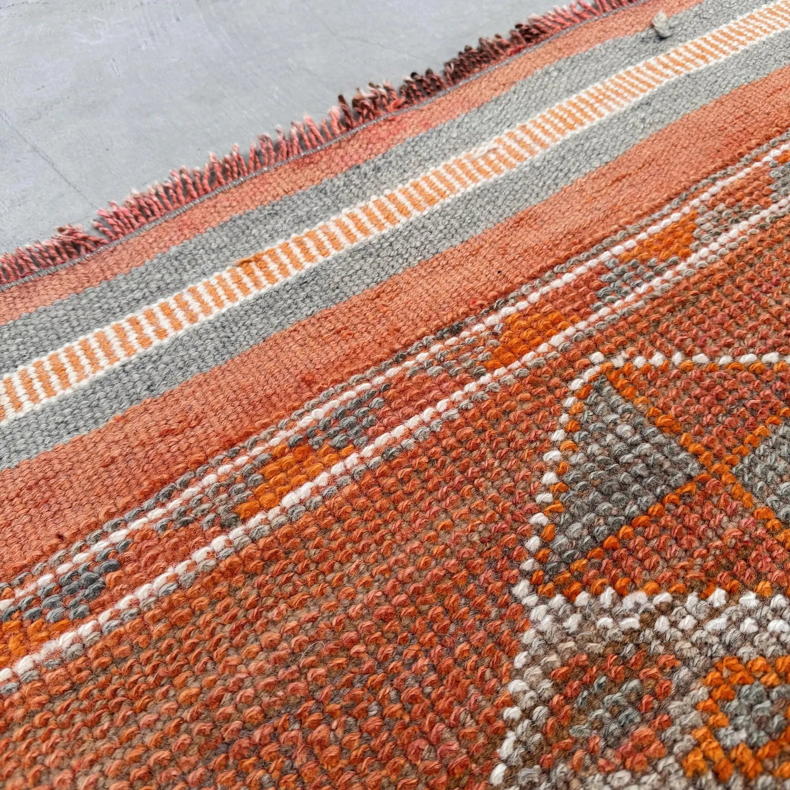 Vintage Turkish Runner Rug 2.5 x 11.2 ft