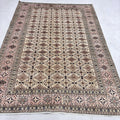 XL Vintage Turkish Accent Area Rug 6.5 x 9.2 ft